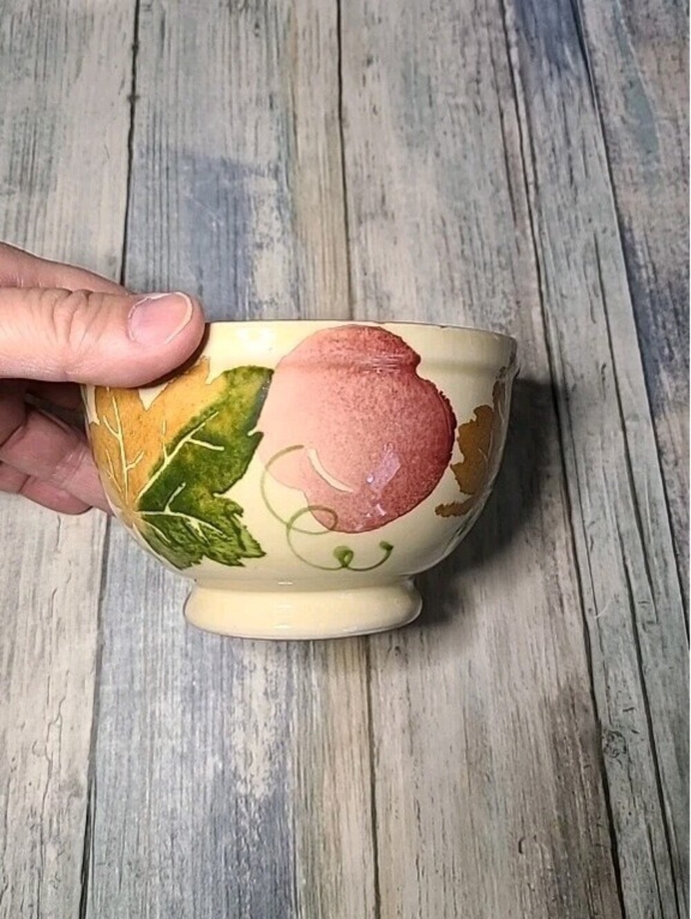 Ceramiche Alfa Art Pottery Glazed Fruit Bowl Handmade in Italy Soup Bowl